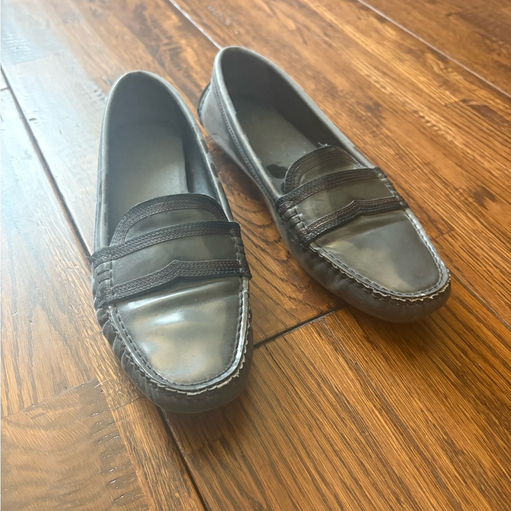 Prada Gray Loafers for Women